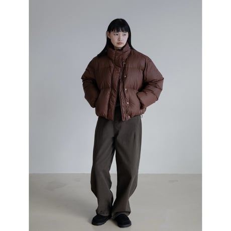 《予約販売》cropped duck down jacket/2colors_no0415
