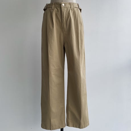 《予約販売》buckle chino pants/2colors_np0548