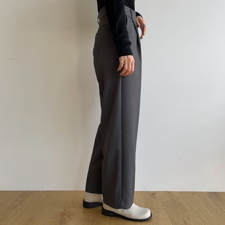 《予約販売》one tuck slacks pants/2colors_np0737