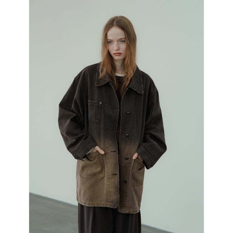 NOKCHA original】gradation denim jacket_no0467