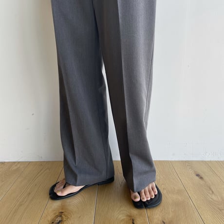 《予約販売》one tuck straight slacks pants/2colors_np0883