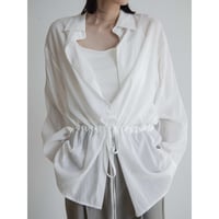 《予約販売》string sheer shirt/2colors_nb0304