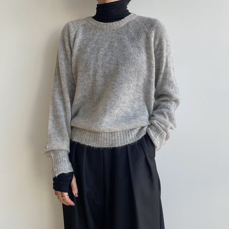 《予約販売》finger hole daily high neck tops/3colors_nt1863