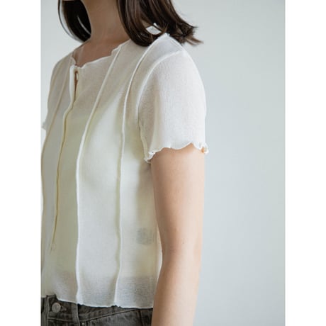 《予約販売》accent lady croped tee/2colors_nt2580