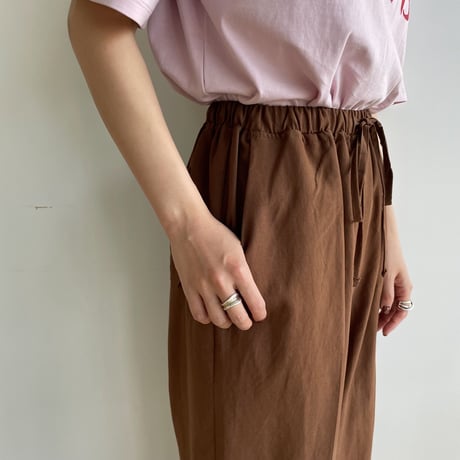 《予約販売》string linen pants/2colors_np0584