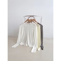 【NOKCHA original】custom sheer tops/3colors_nt2483