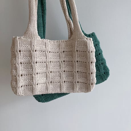 《予約販売》minimal knit bag/2colors_na0414