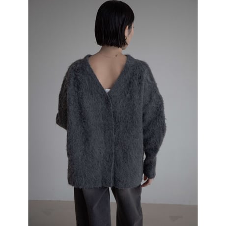 《予約販売》2way alpaca knit cardigan/2colors_no0396