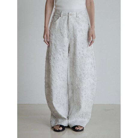 《予約販売》jacquard ennui jeans_nj0143