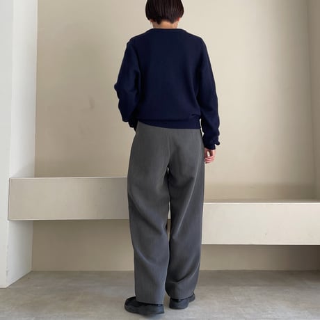 《予約販売》v neck simply knit/2colors_nt1904