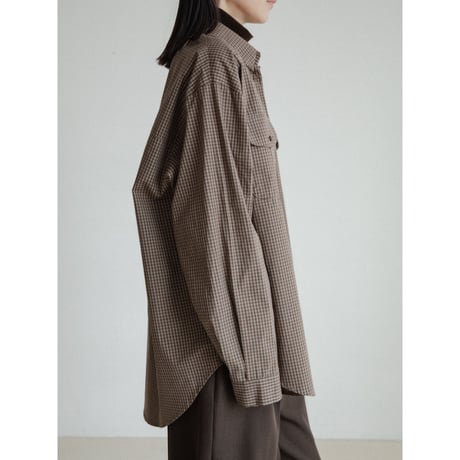 《予約販売》graph check shirt/2colors_nb0337