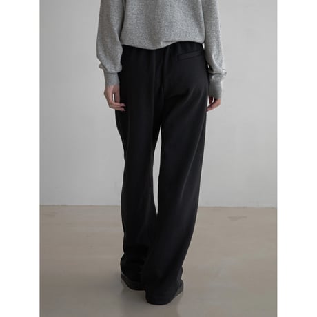 《予約販売》tuck sweat wide pants/2colors_np1048