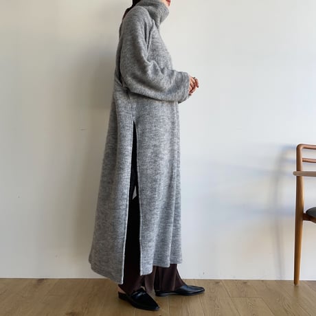 【nokcha original】raglan sleeve warm ops/gray_nd0130