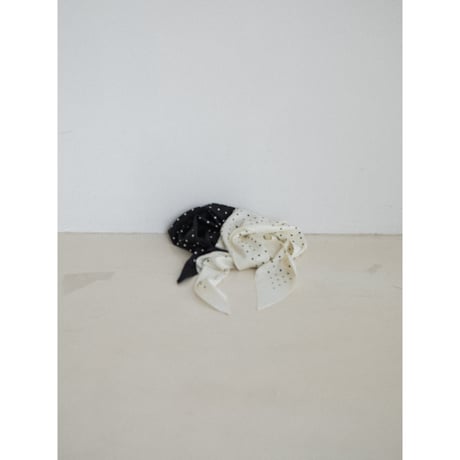 《予約販売》dot pattern mulch scarf/2colors_na0739