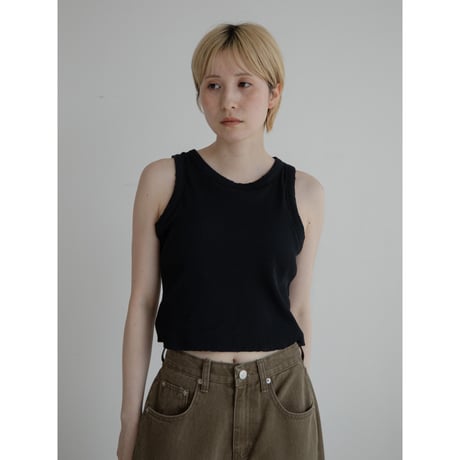 【NOKCHA original】pigment damage cup in tank top/3colors_nt2302