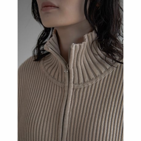 《予約販売》vintage like pigment knit cardigan/2colors_no0392