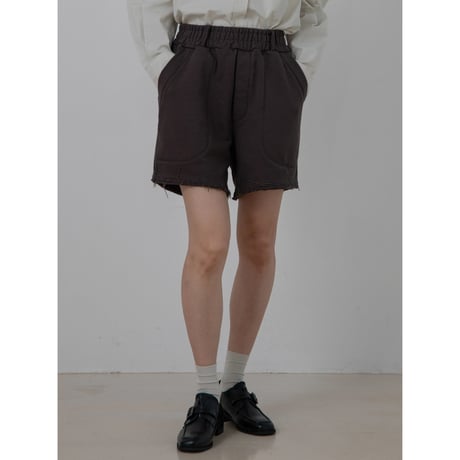 【NOKCHA original】vintage like sweat half pants/2colors_np1074