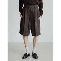 《予約販売》belt set bermuda pants/2colors_np1156