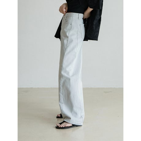 《予約販売》pigment oval jeans/2colors_nj0144