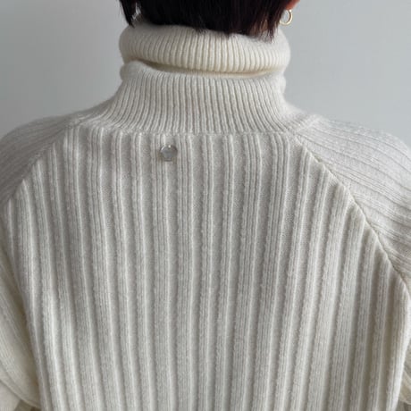 《予約販売》accent lib high neck knit/2colors_nt1926