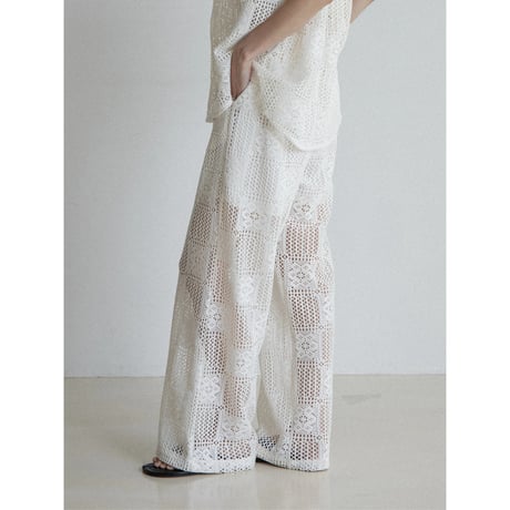 《予約販売》jacquard knit pants/2colors_np1134