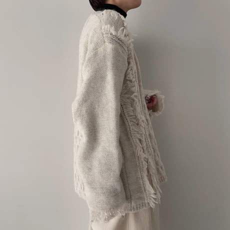 《予約販売》damage over knit/3colors_nt1910