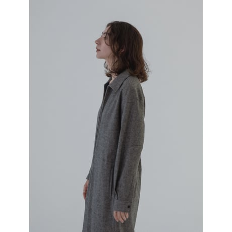 - AUTHENTIC series - classy jumpsuit/melange brown_an0024