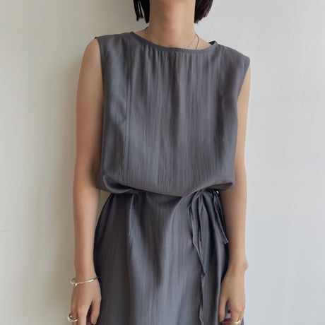 《予約販売》2way slit long ops/2colors_nd0148