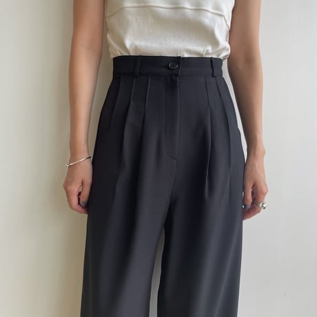 《予約販売》tuck accent pants/2colors_np0890