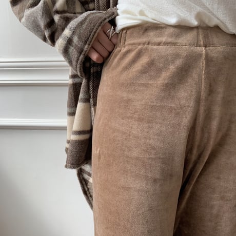 ✳︎予約販売✳︎velvet relaxy pants /2colors_np0069