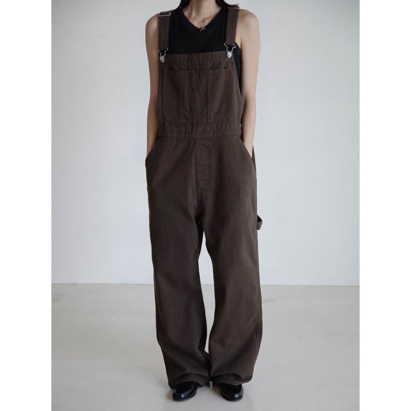 サロペット・オーバーオール・オールインワン nokcha cotton mannish overall 予約販売》cotton mannish overall/2colors_np1150 | N