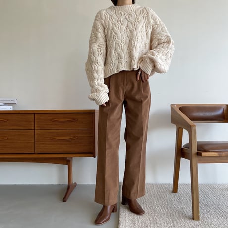 《予約販売》corduroy botan pants/2colors_np0510