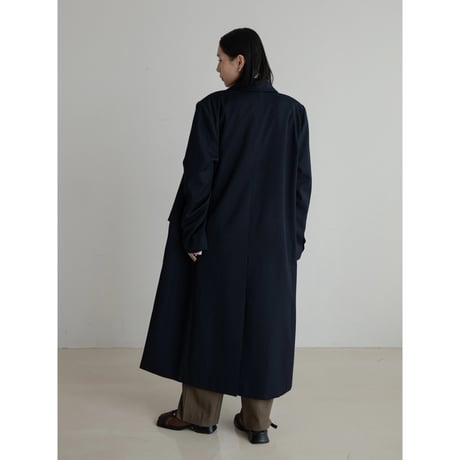 《予約販売》double breasted long coat/2colors_no0439
