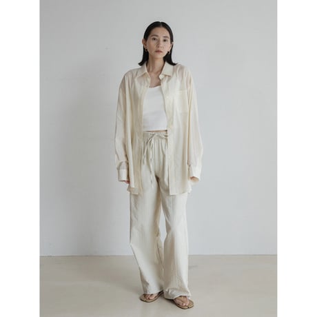 《予約販売》daily sheer over shirt/2colors_nb0309