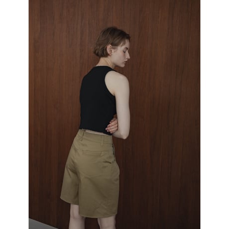 - AUTHENTIC series - chino half pants/2colors_an0043