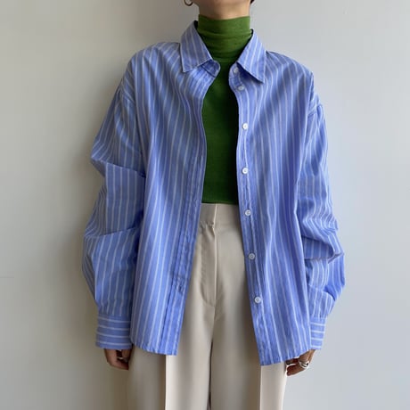 《予約販売》double stripe shirt/3colors_nb0108
