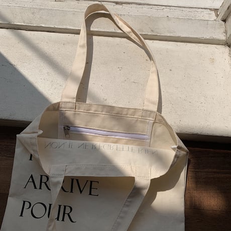 《予約販売》lettering tote bag_na0187