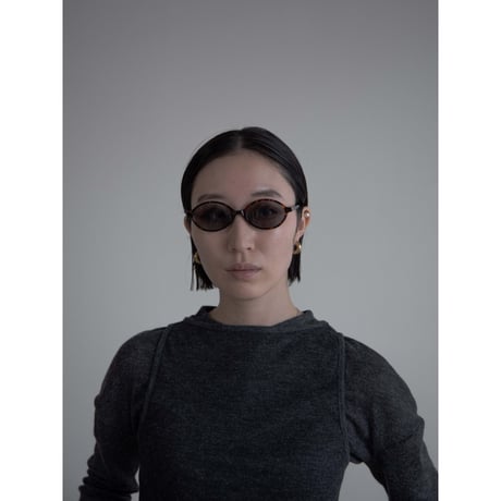 《予約販売》oval sunglasses/2colors_na0677