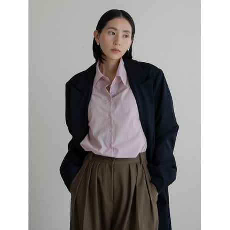 《予約販売》double breasted long coat/2colors_no0439