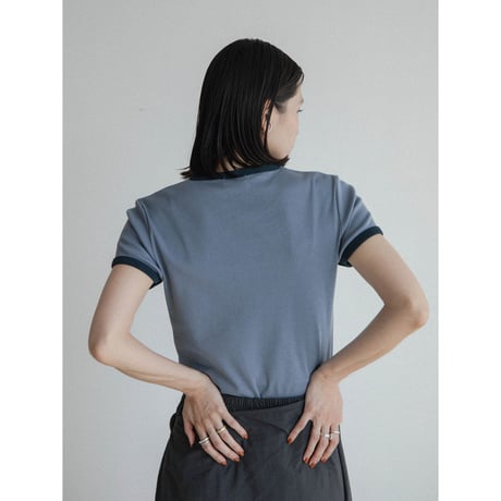 《予約販売》accent color minimal tee/2colors_nt2309