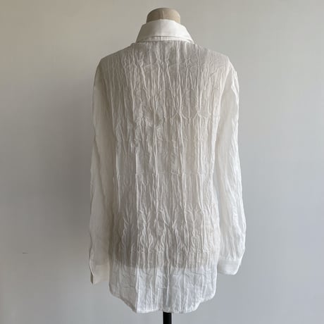 《予約販売》sheer rincl shirt/2colors_nb0054