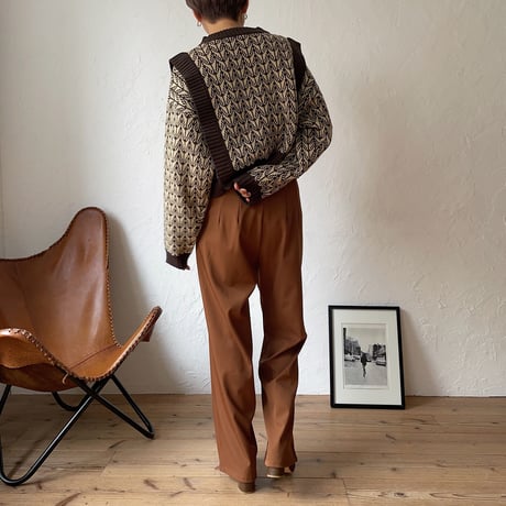 【nokcha original】vintage like minimal knit_nt0778
