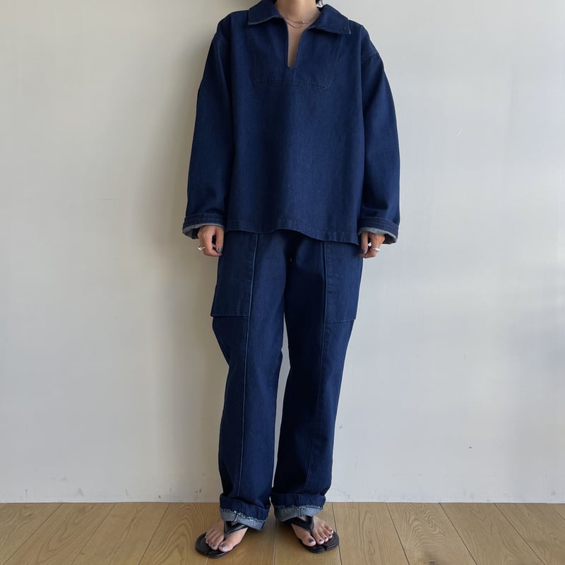 nokcha linen stitch shirt 完売品 ORIGINAL - NOKCHA