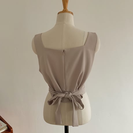 ✳︎予約販売✳︎back string bustier/2colors_nt0289