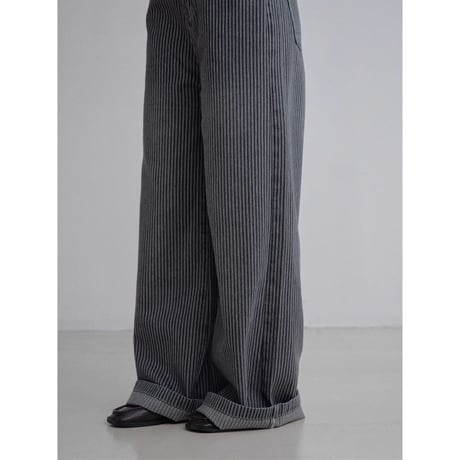 《予約販売》stripe soft jeans_nj0178