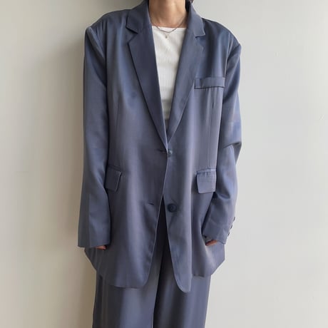 《予約販売》satin jacket/2colors_no0315