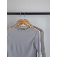 《予約販売》rincl sheer hem tops/2colors_nt2007