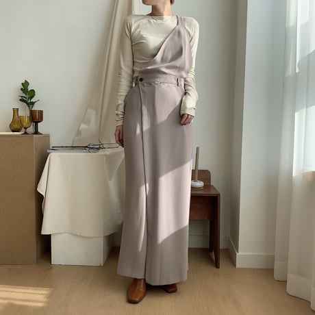 【nokcha original】docking all-in-one/milky gray_np0158
