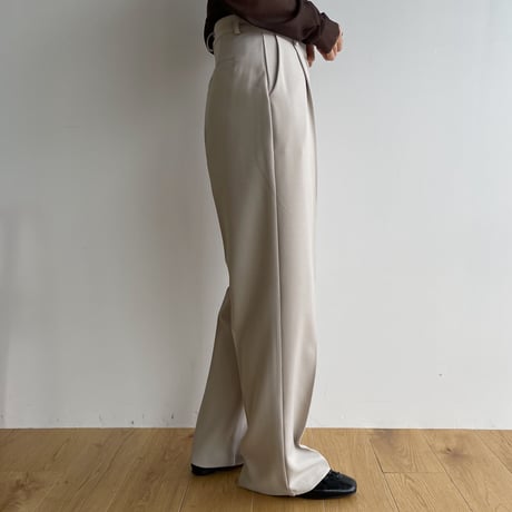《予約販売》one tuck slacks pants/3colors_np0744