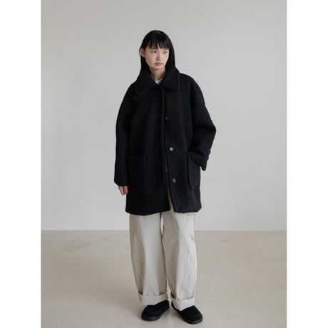 《予約販売》2way bouclé coat/2colors_no0414